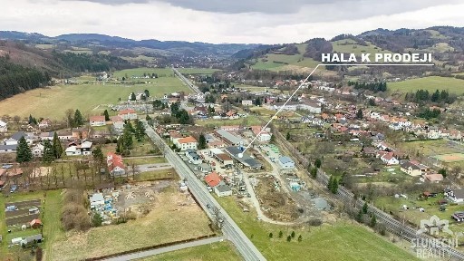 Prodej výrobní haly, prostoru 769 m²