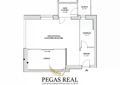 Prodej bytu 2+kk 48 m² Lipová, Brno - Pisárky