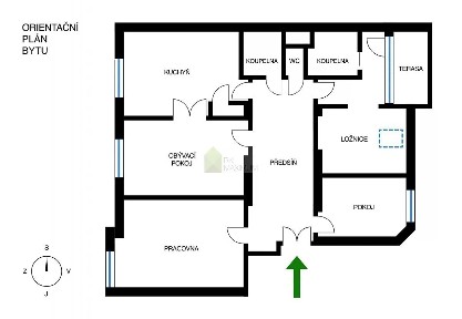 Prodej bytu 4+1 142 m²