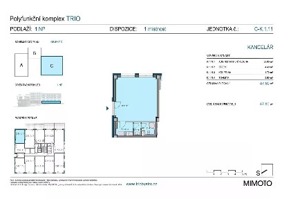 Prodej obchodního prostoru 58 m² Jakuba Obrovského, Brno - Bystrc