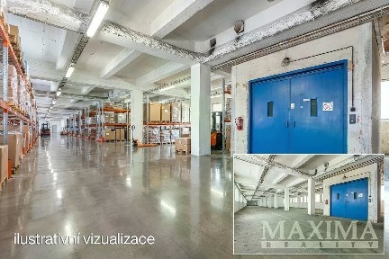 Pronájem skladového prostoru 1150 m²