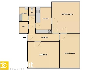 Prodej bytu 3+1 77 m² Politických vězňů, Plzeň - Jižní Předměstí