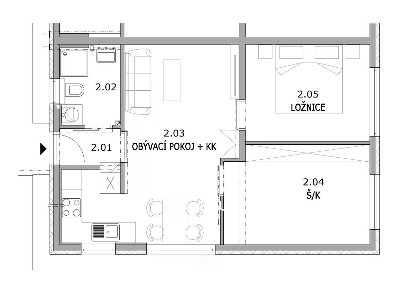 Prodej bytu 3+kk 55 m² Na Krupičárně, Praha - Radotín
