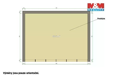 Pronájem obchodního prostoru 68 m²