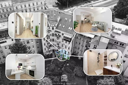 Prodej bytu 2+kk 54 m² Údolní, Brno - Veveří
