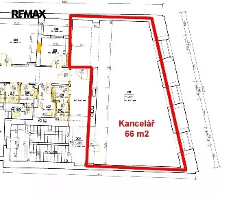Pronájem kanceláře 66 m² nám. T. G. Masaryka, Moravská Třebová - Město