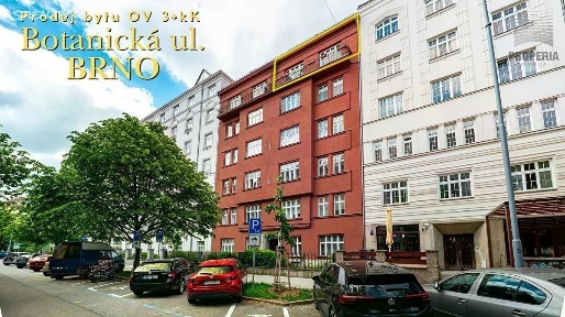 Prodej bytu 3+kk 100 m² Botanická, Brno - Veveří