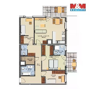 Prodej bytu 4+kk 107 m² Nad Krocínkou, Praha - Praha 9