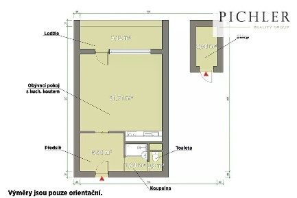 Pronájem bytu 1+kk 39 m² Suvorovova, Klatovy - Klatovy IV