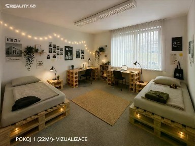 Pronájem bytu 4+1 106 m² Štefánikova, Zlín