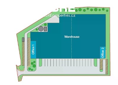 Pronájem skladového prostoru 12534 m²