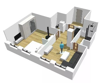 Prodej bytu 2+kk 45 m² Žižkova, Stříbro