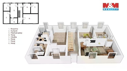 Prodej rodinného domu 120 m², pozemek 429 m²