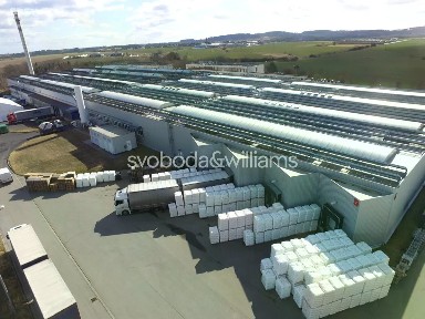 Pronájem výrobní haly, prostoru 3600 m²