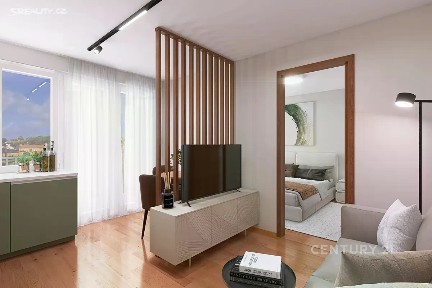Prodej bytu 1+kk 39 m² Na Výrovně, Praha - Stodůlky