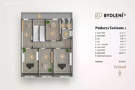 Prodej bytu 4+1 137 m² J. V. Sládka, Teplice