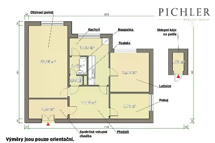 Prodej bytu 3+1 67 m² Lábkova, Plzeň - Skvrňany