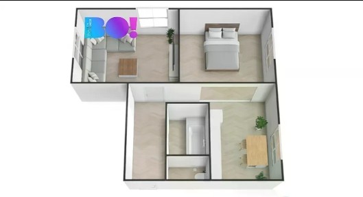 Prodej bytu 2+1 56 m²