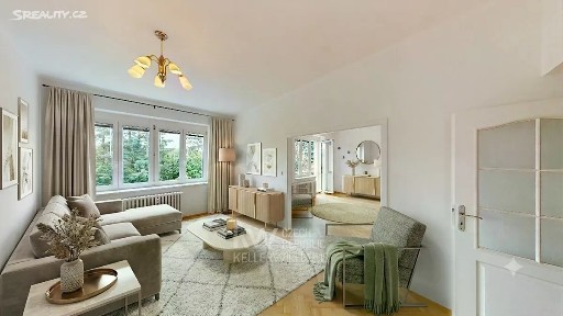 Pronájem bytu 5+1 115 m² Na Babě, Praha - Dejvice