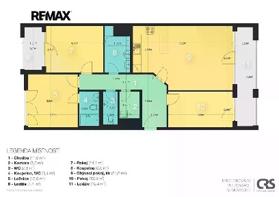Pronájem bytu 4+kk 103 m²