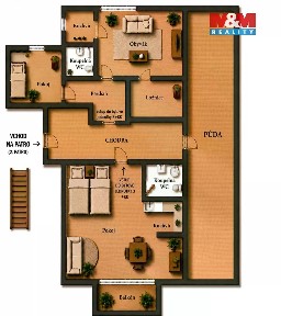 Prodej bytu 4+kk 83 m² Nivnická, Ostrava - Mariánské Hory