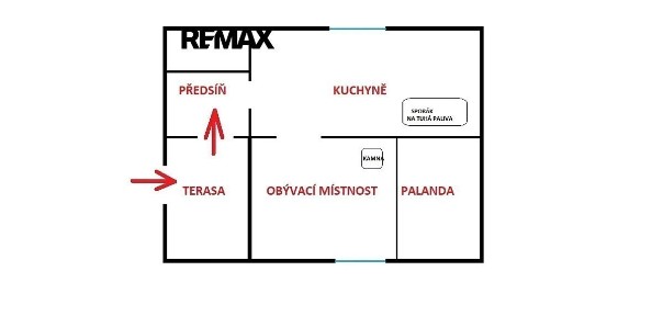 Prodej chaty 36 m², pozemek 293 m²