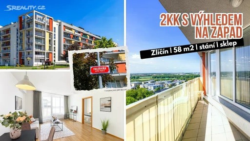 Prodej bytu 2+kk 58 m² Tulešická, Praha - Zličín