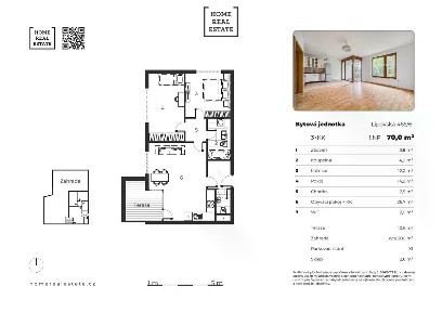 Prodej bytu 3+kk 70 m² Lipovská, Praha - Zličín