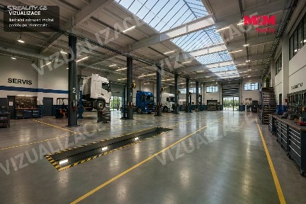 Prodej výrobní haly, prostoru 4992 m² Kutná Hora - Sedlec