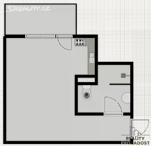 Prodej bytu 1+kk 28 m² Sokolovská, Ostrava - Poruba