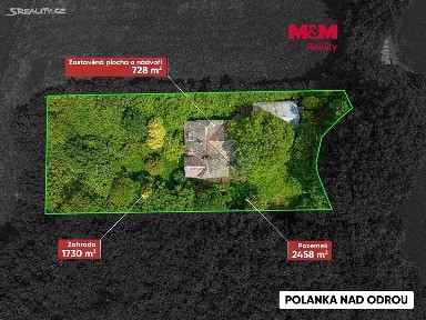 Prodej rodinného domu 300 m², pozemek 2458 m²