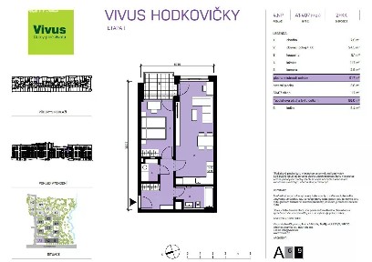 Prodej bytu 2+kk 56 m² Modřanská, Praha