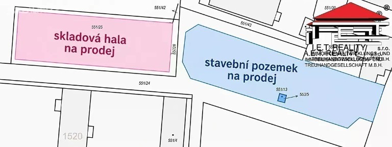 Prodej skladového prostoru 1300 m²