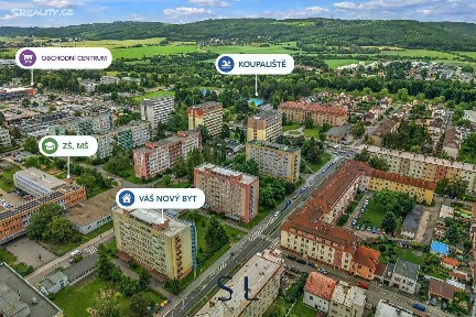 Prodej bytu 3+1 71 m² Jilemnického, Mladá Boleslav - Mladá Boleslav III