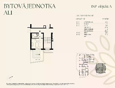 Prodej bytu 1+kk 24 m² Nad Kesnerkou, Praha