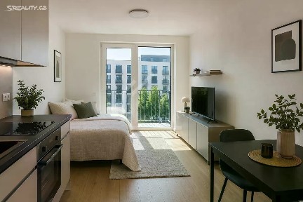 Pronájem bytu 1+kk 29 m² Křižíkova, Praha - Praha 8