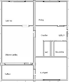 Prodej bytu 3+1 78 m² Borový vrch, Liberec - Liberec XIII-Nové Pavlovice