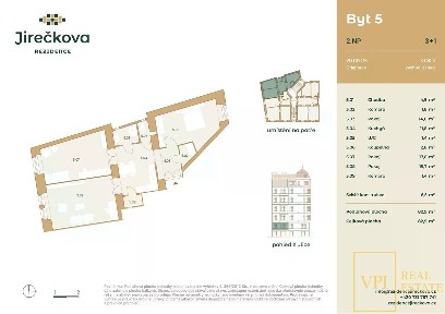 Prodej bytu 3+kk 83 m² Jirečkova, Praha - Holešovice