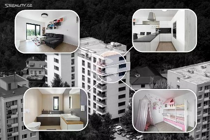 Prodej bytu 3+kk 77 m² Křiby, Zlín