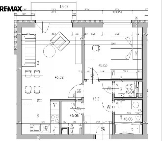 Pronájem bytu 2+kk 58 m²