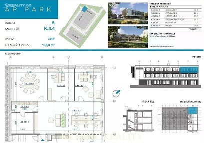 Pronájem kanceláře 50 m² Zastávka