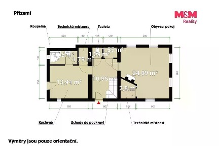 Prodej rodinného domu 124 m², pozemek 1126 m²