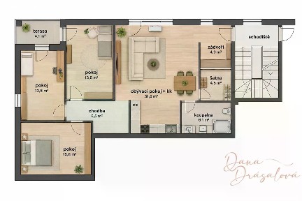 Prodej bytu 4+kk 99 m²