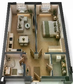 Prodej bytu 2+kk 52 m²