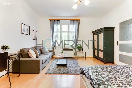Pronájem bytu 1+1 45 m² Přístavní, Praha - Holešovice