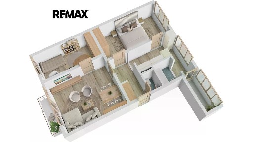 Prodej bytu 3+1 56 m² Prodloužená, Pardubice - Polabiny