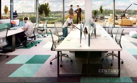 Pronájem kanceláře 1300 m² Českomoravská, Praha - Libeň