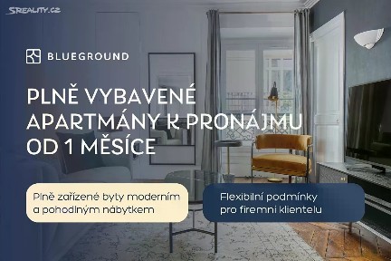 Pronájem bytu 3+kk 62 m² Plzeňská, Praha - Smíchov