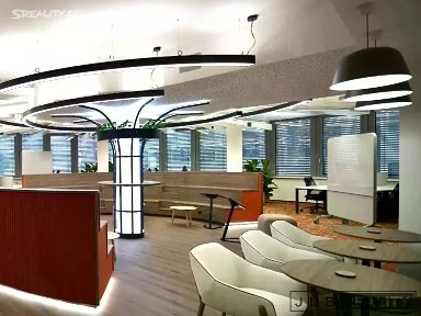 Pronájem kanceláře 200 m² Lomnického, Praha - Nusle