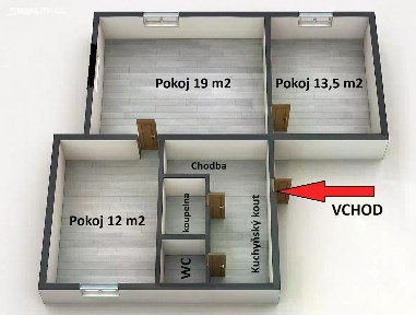 Prodej bytu 3+kk 65 m² Jiřího z Poděbrad, Čáslav - Čáslav-Nové Město